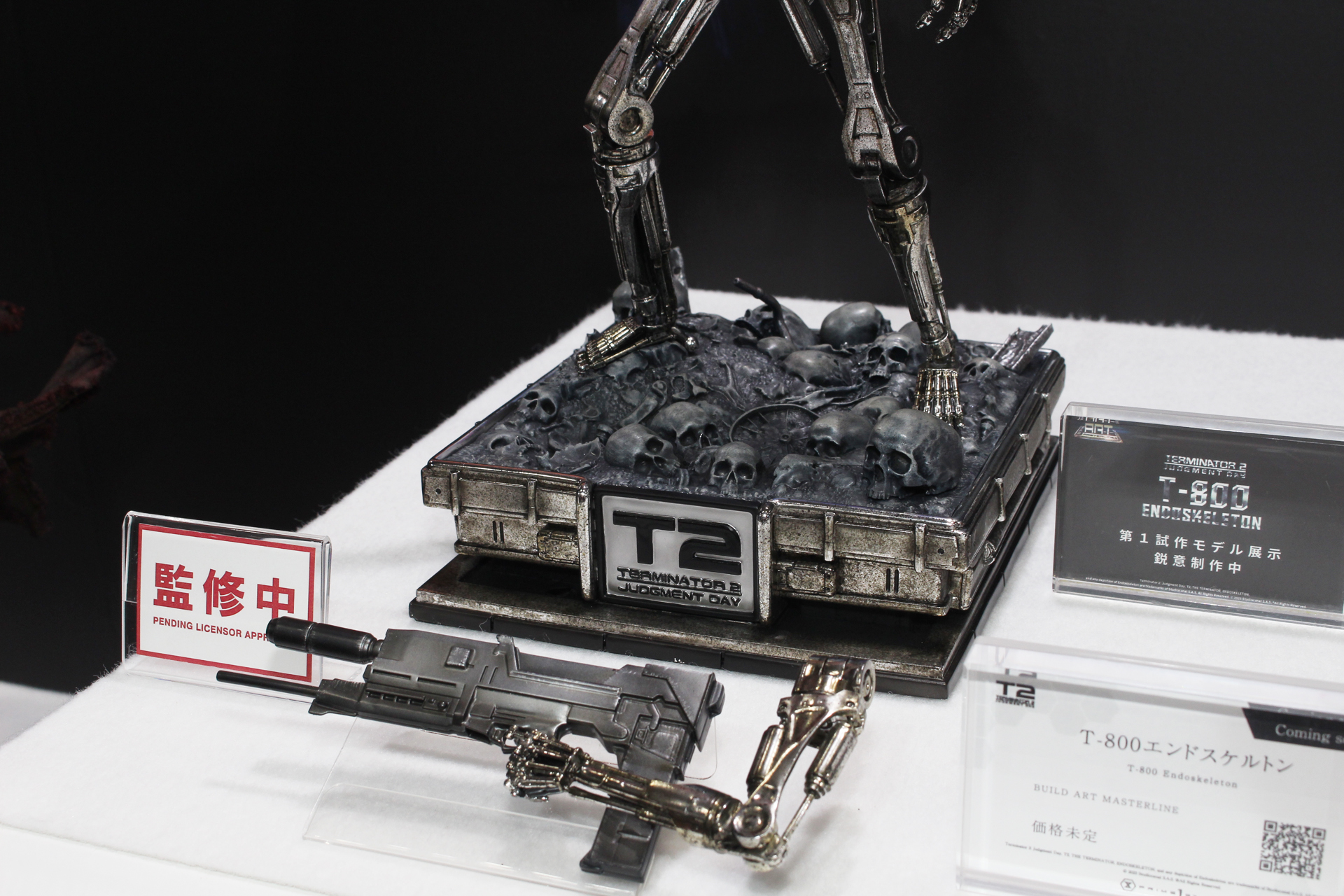 本体だけでなく、目や口などに塗装を施すと見た目の重量感がかなり増す