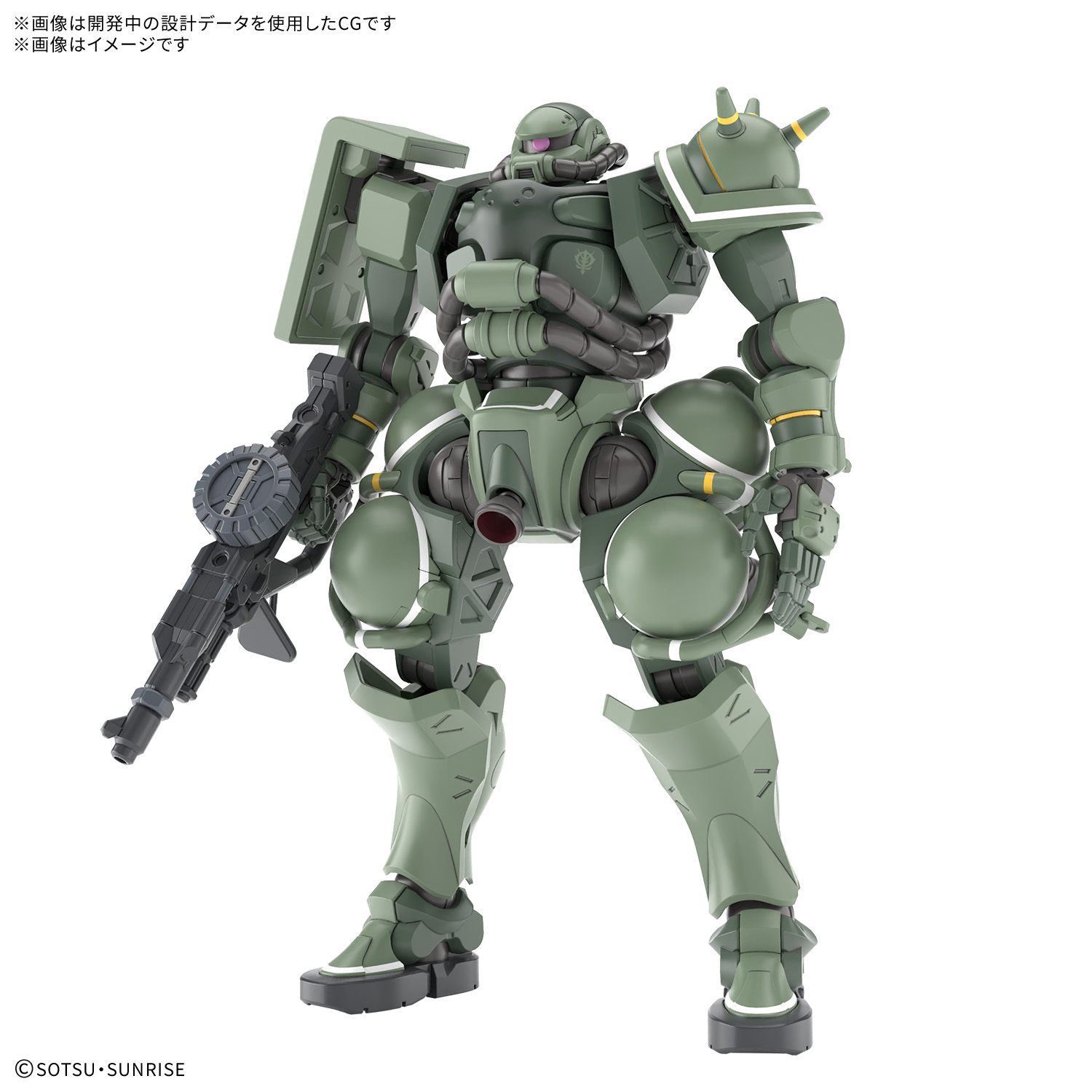 「HG 1/144 ザク(GQ)」11月8日発売予定
