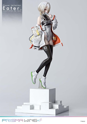 美少女フィギュア16体セット(未開封) neco氏のオリジナルイラスト「Flower Imitation.」より儚く危うい少女