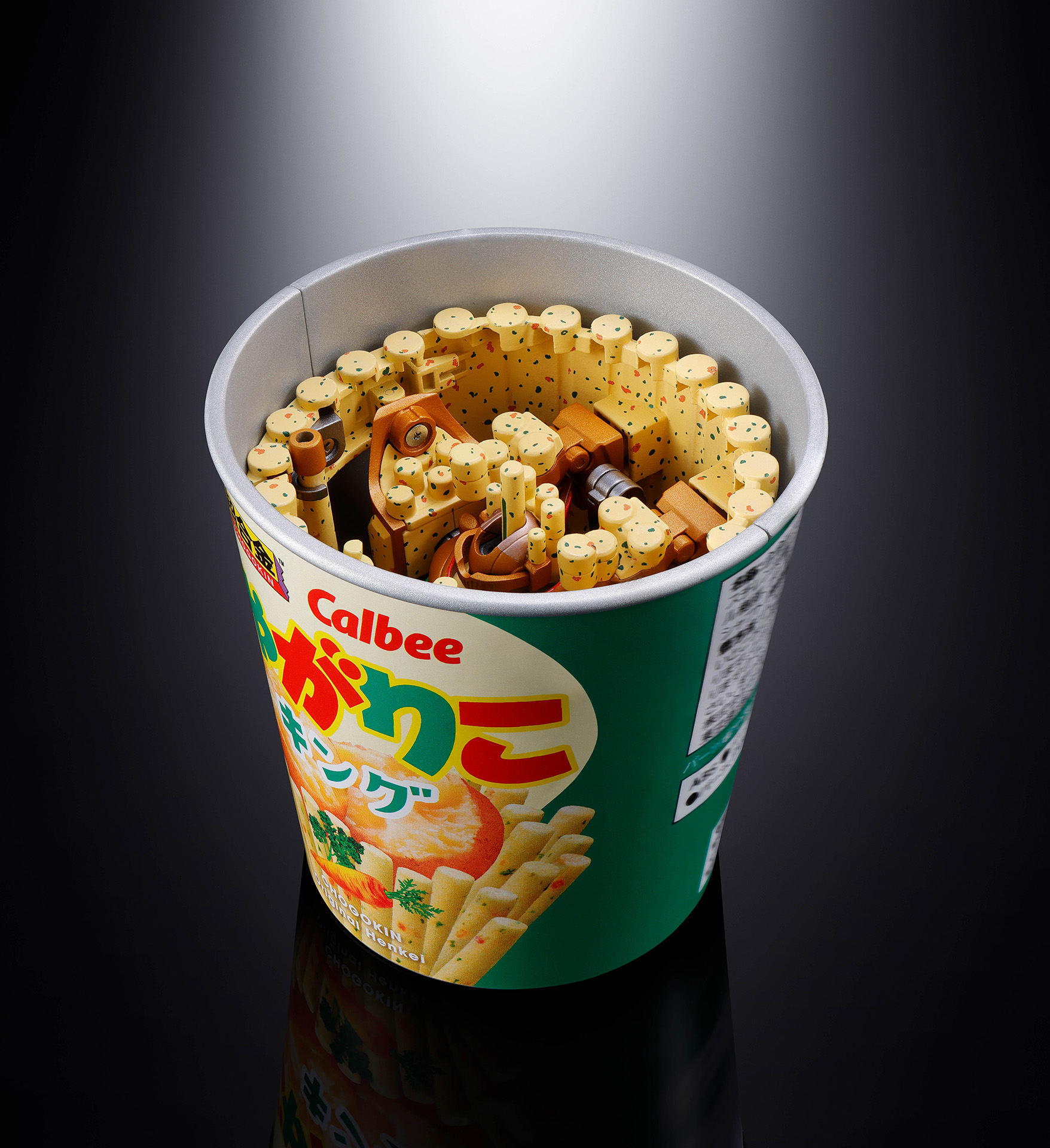 巨大「超合金 じゃがりこキング」カップイメージ