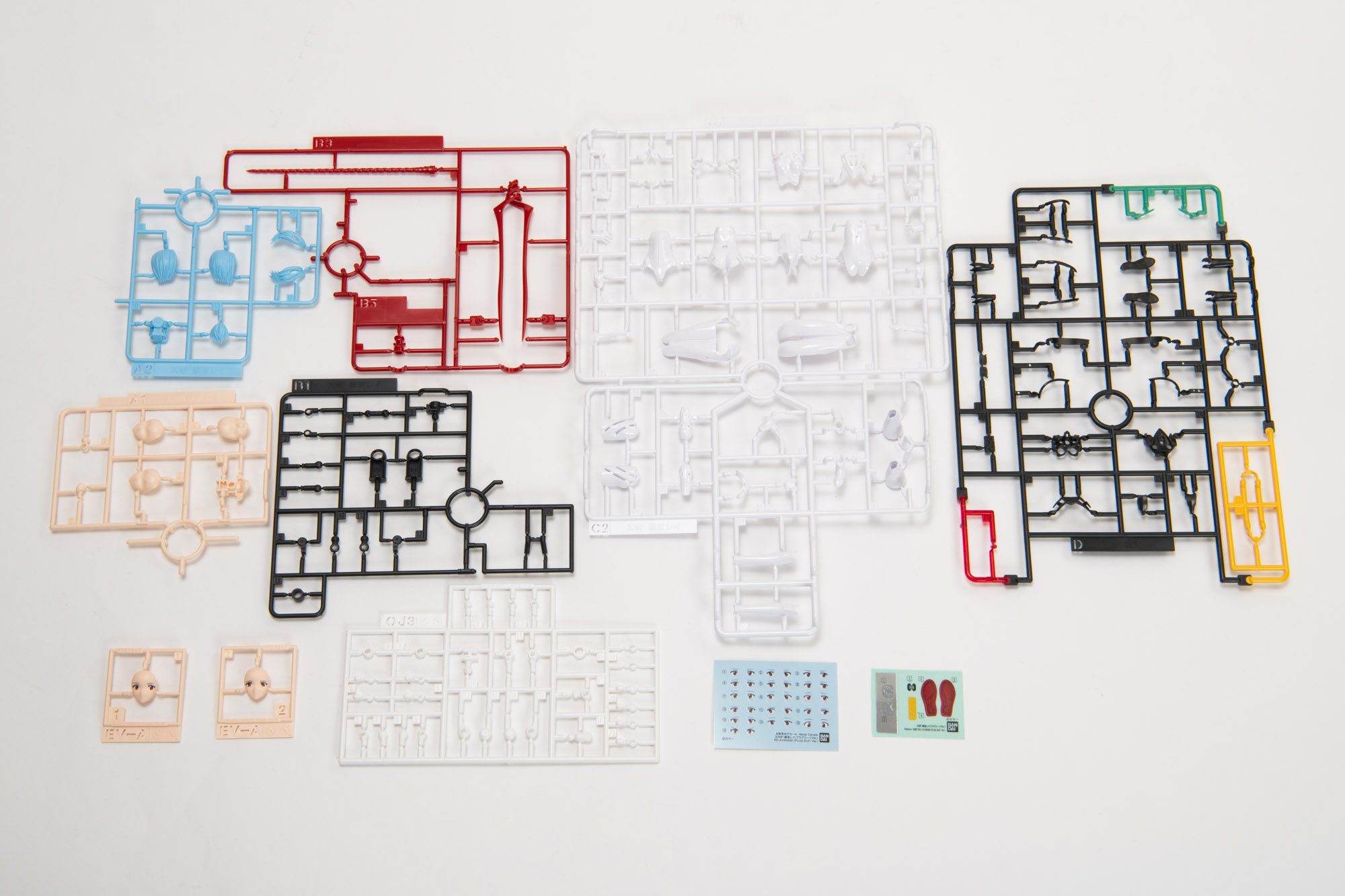 「30MP 綾波レイ(プラグスーツVer.)」キット一式