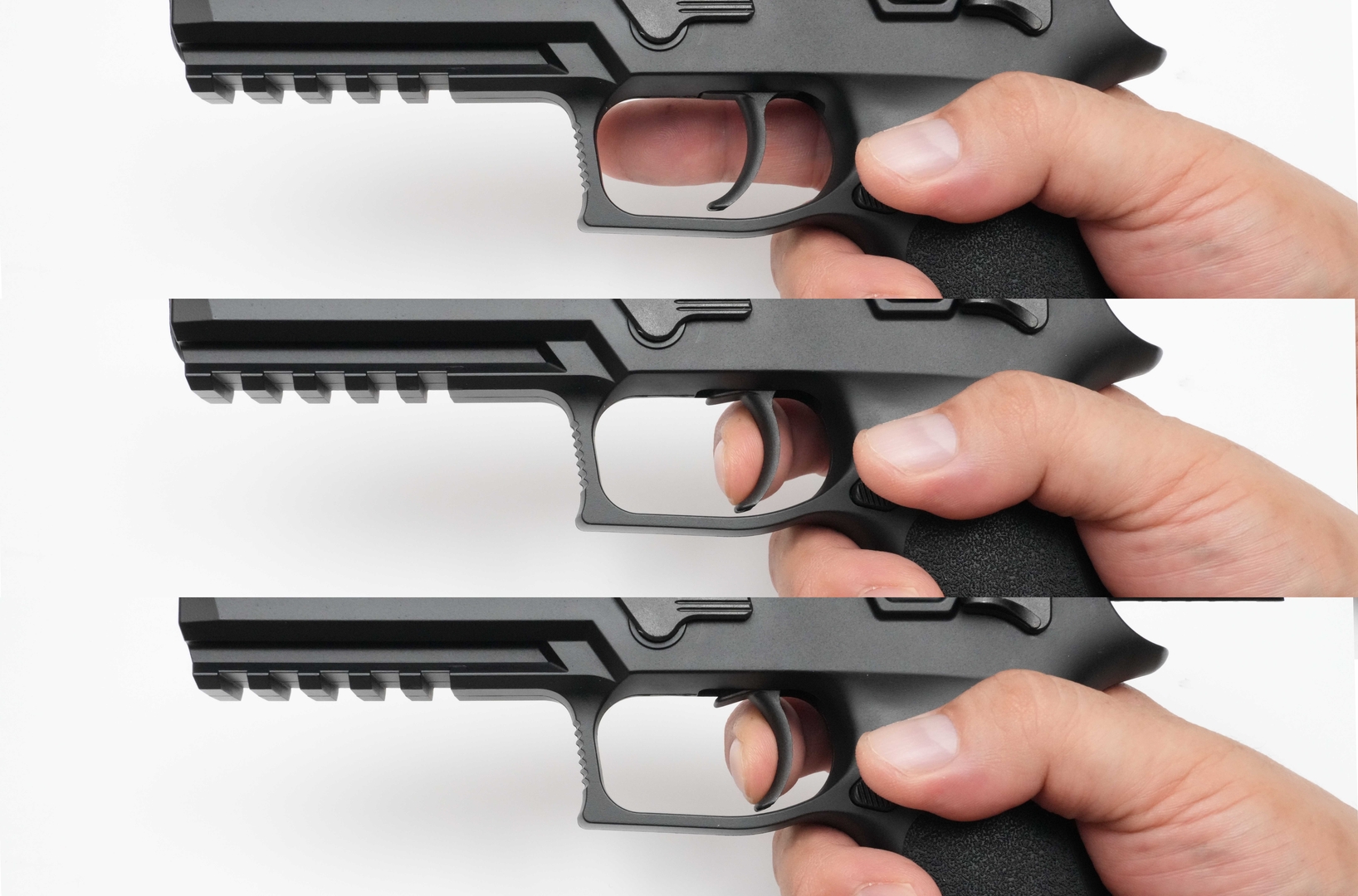 トリガーストロークは「G17 Gen5 MOS」より短い