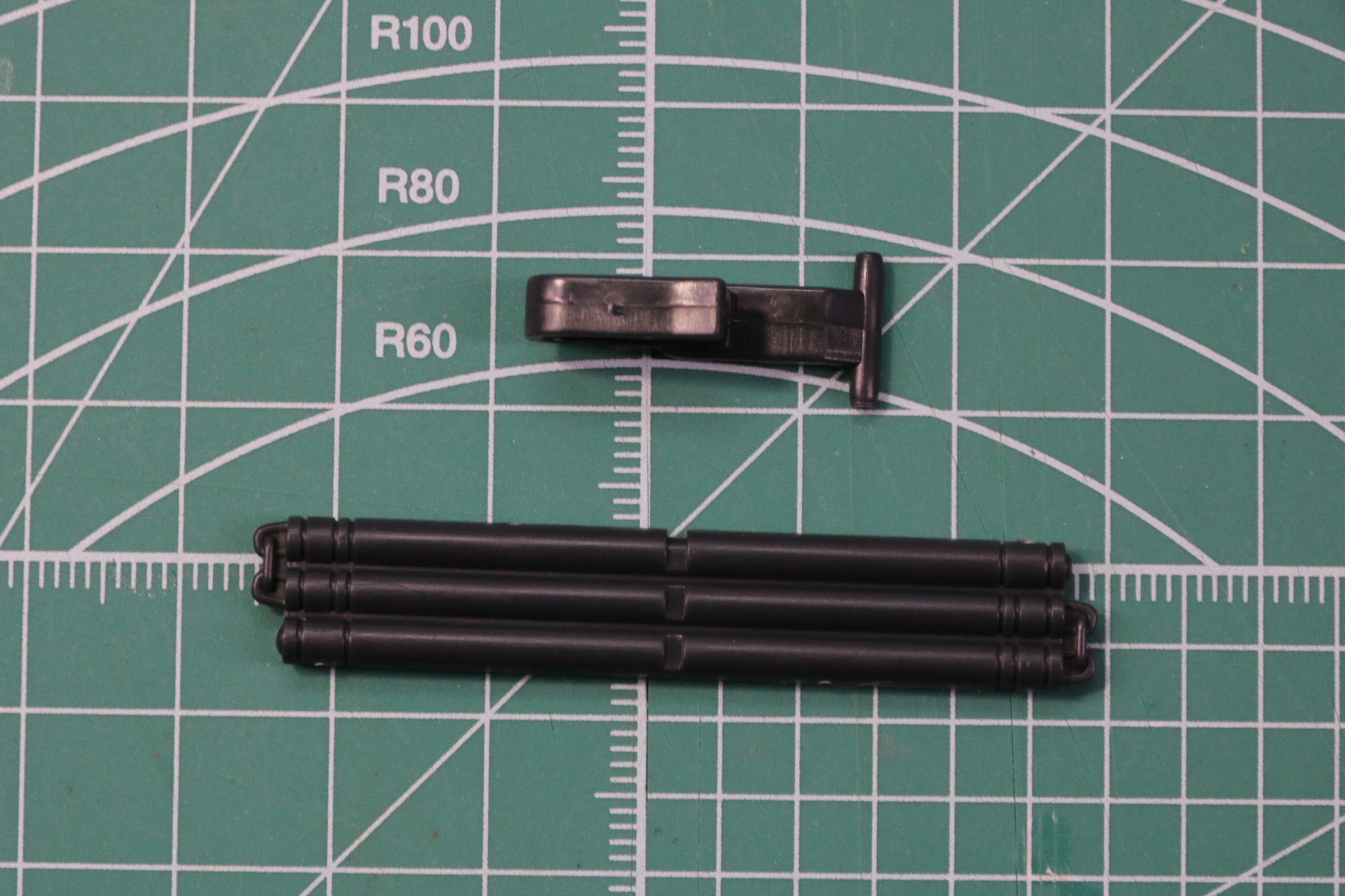 収納状態の三節棍