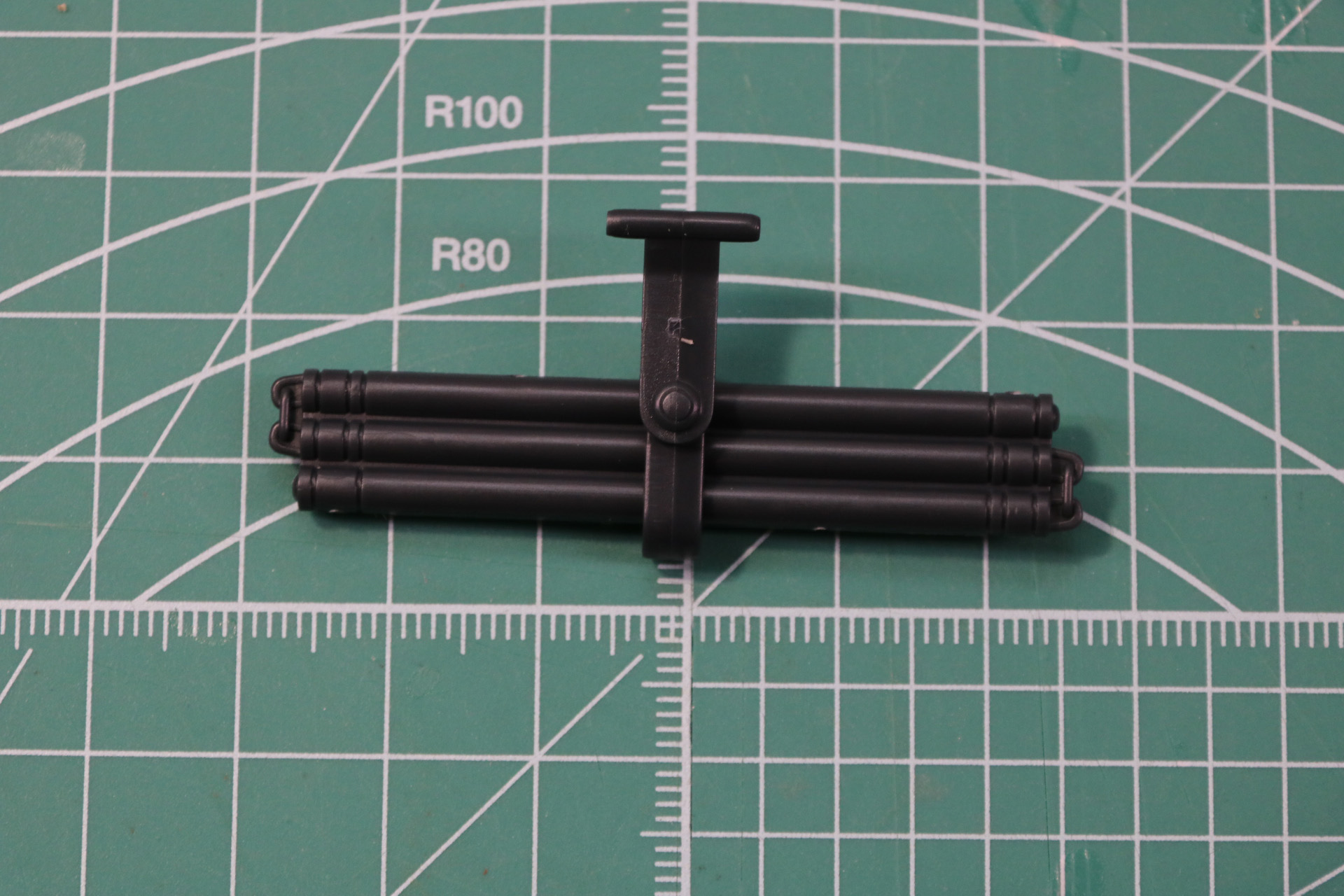 収納状態の三節棍