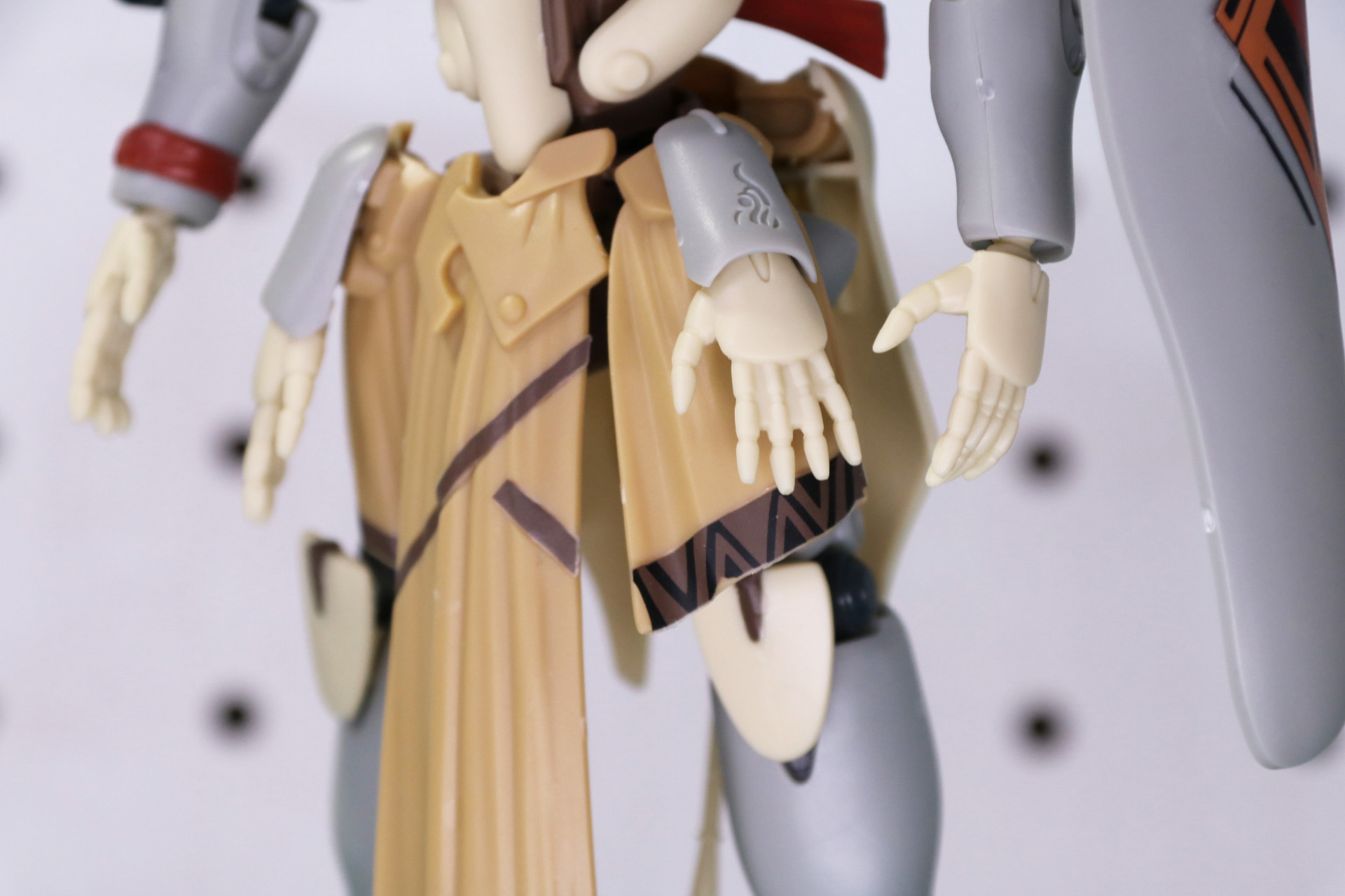 膝装甲のデカール