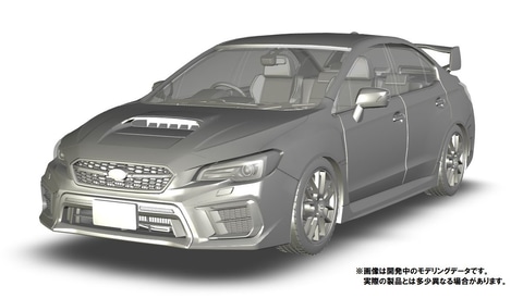 フジミ 1/24 SUBARU IMPREZA WRX STI 完成品 Building A Replica Subaru Impreza STI Model Car. 1/24 Fujimi