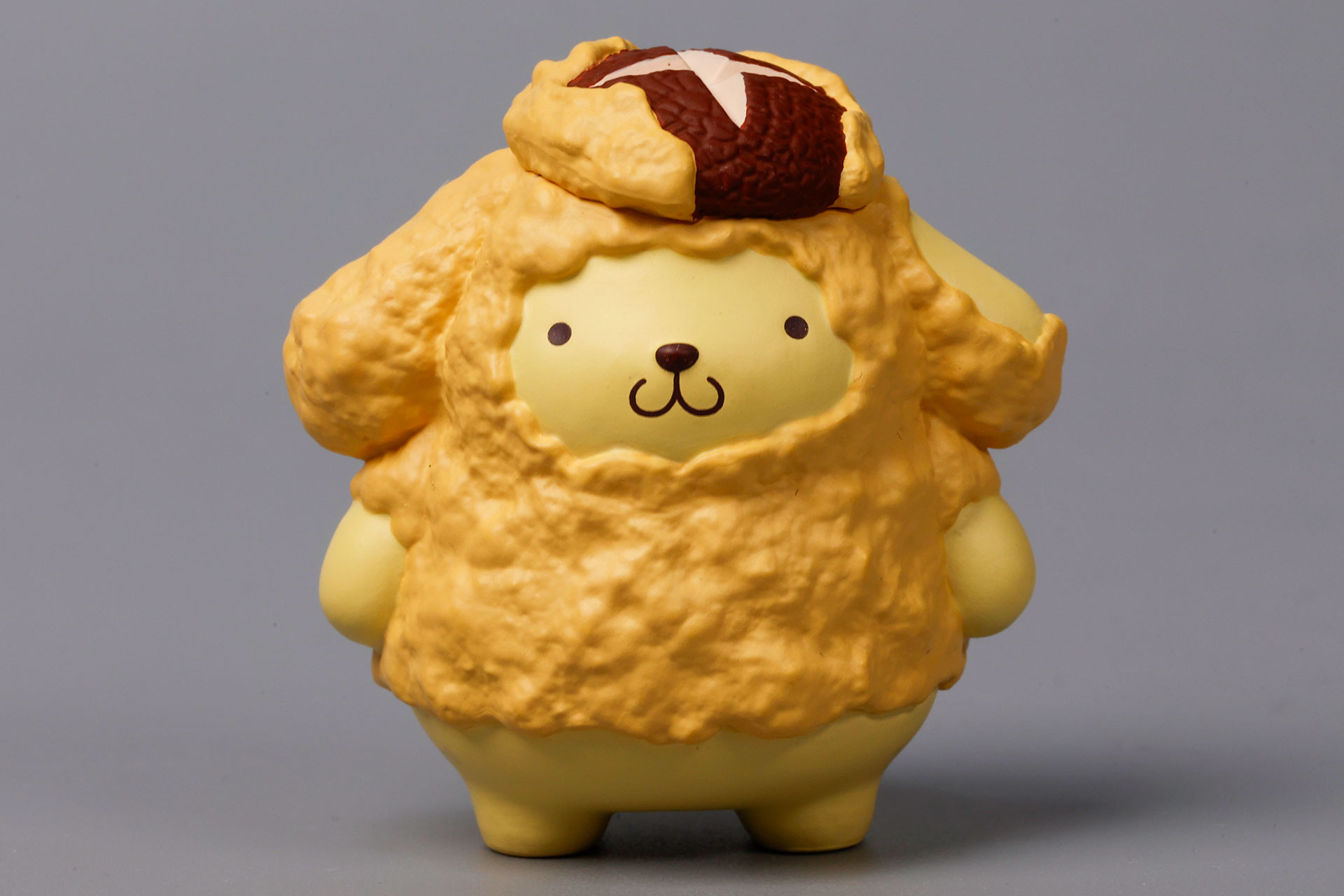 衣装のように天麩羅を纏ったポムポムプリン