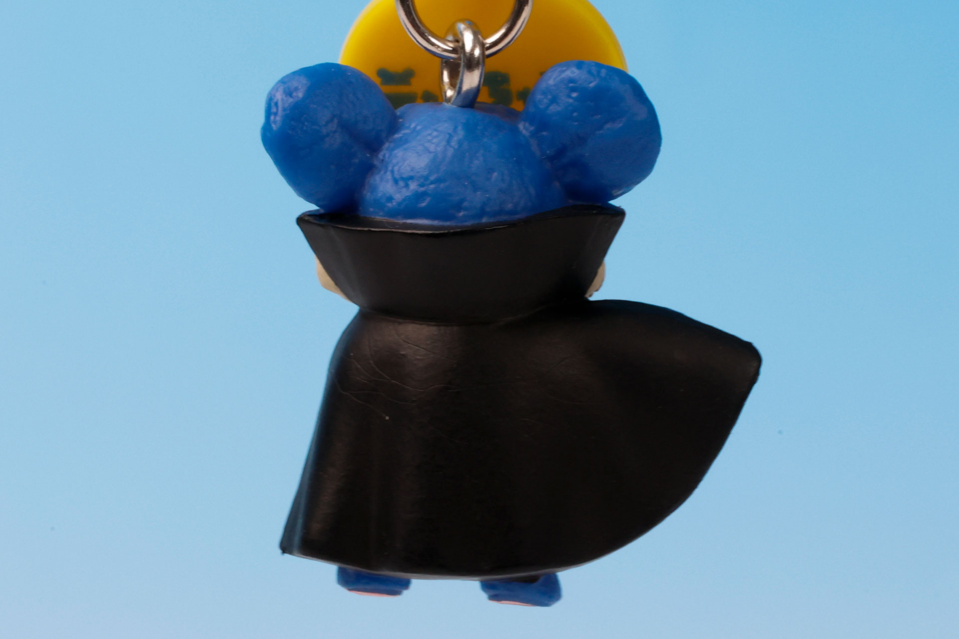 マントが大きく広がっている