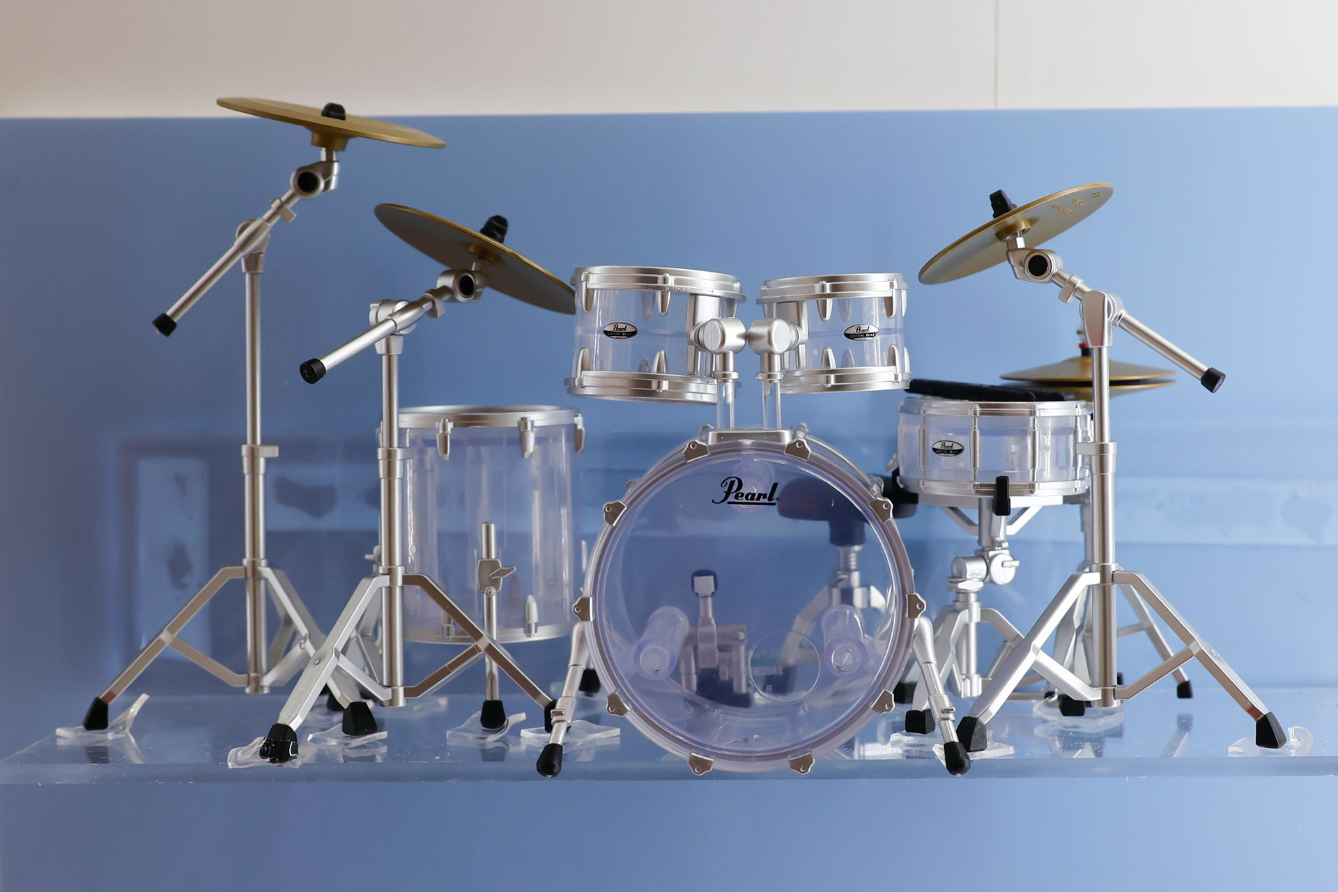 11月発売予定の「Pearl Drums Miniature Collection2」。価格は500円