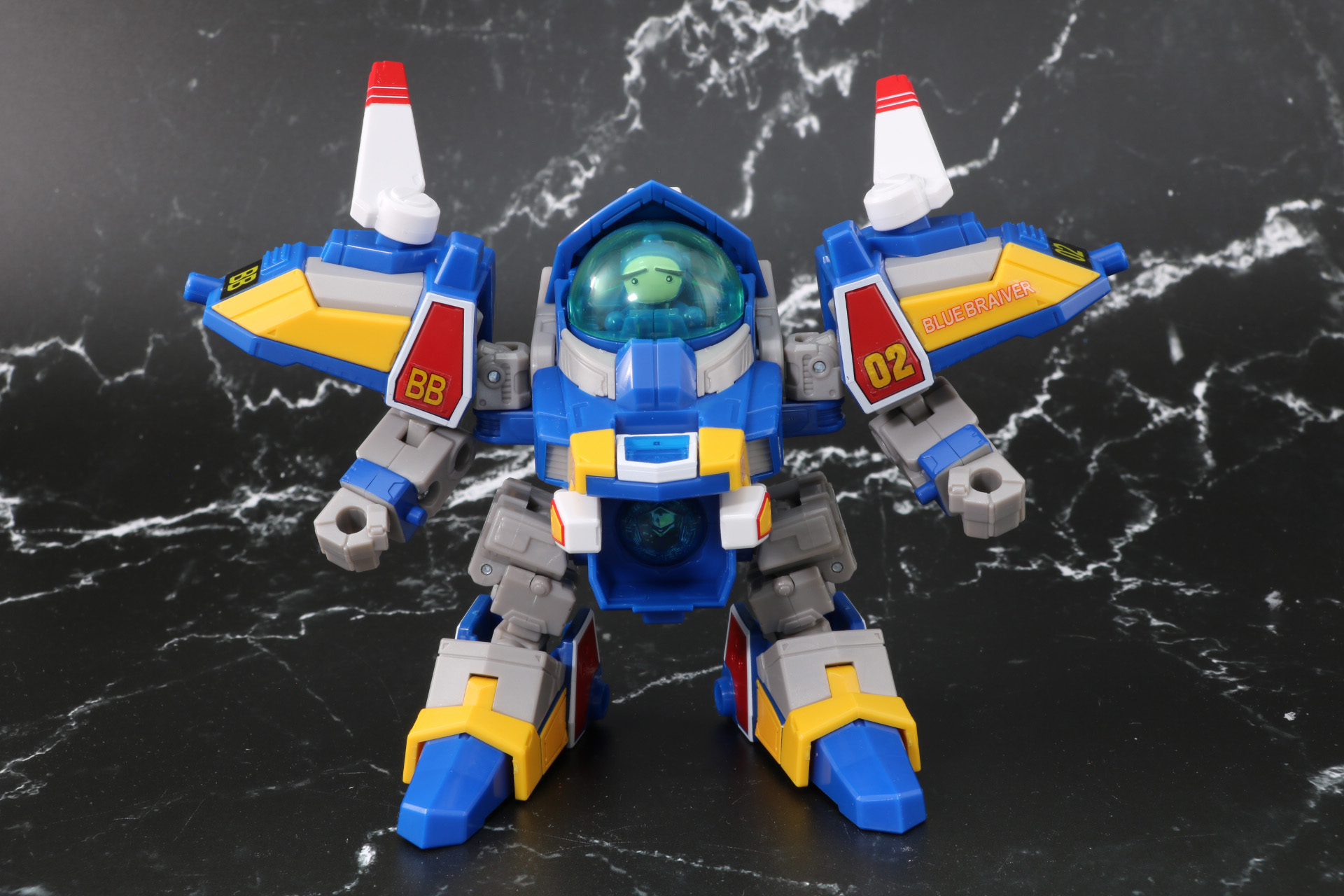 コックピット部分を露出させたライドモード