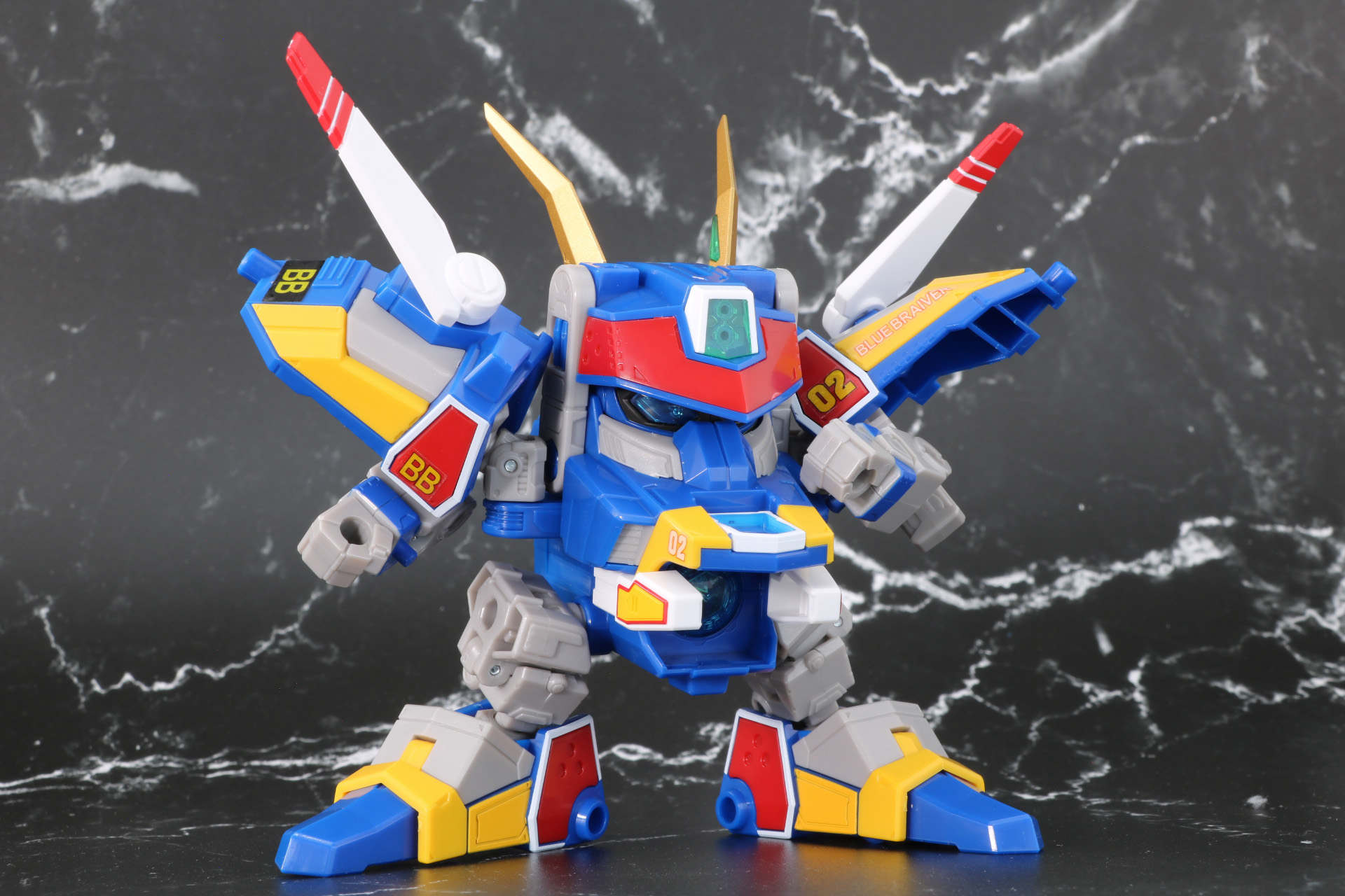 発光ギミック時の「ブレイブカノン」発射再現