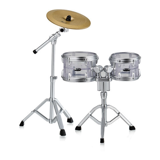 HIGH TOM & LOW TOM & STAND & CHINA CYMBAL