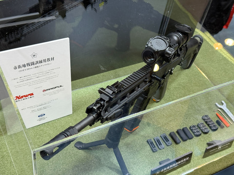 陸上自衛隊の市街地戦闘訓練用教材として採用された「20式 5.56mm 小銃