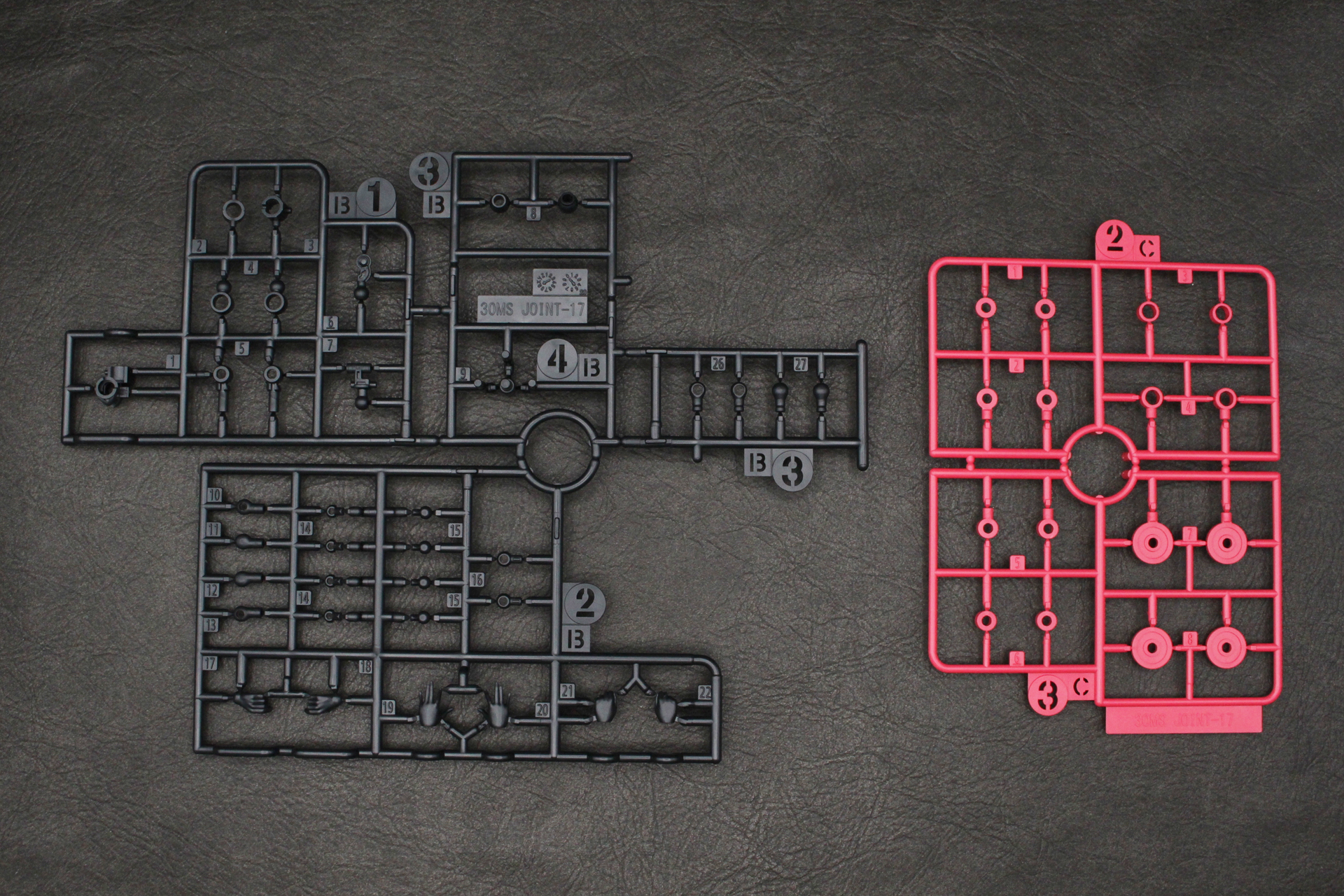 Bパーツ、Cパーツ