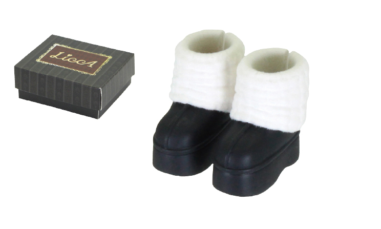 ルーズニットブーツ（ブラック）