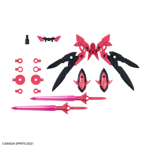 30MS ティアーシャ[カラーB]」、「30MS オプションパーツセット21