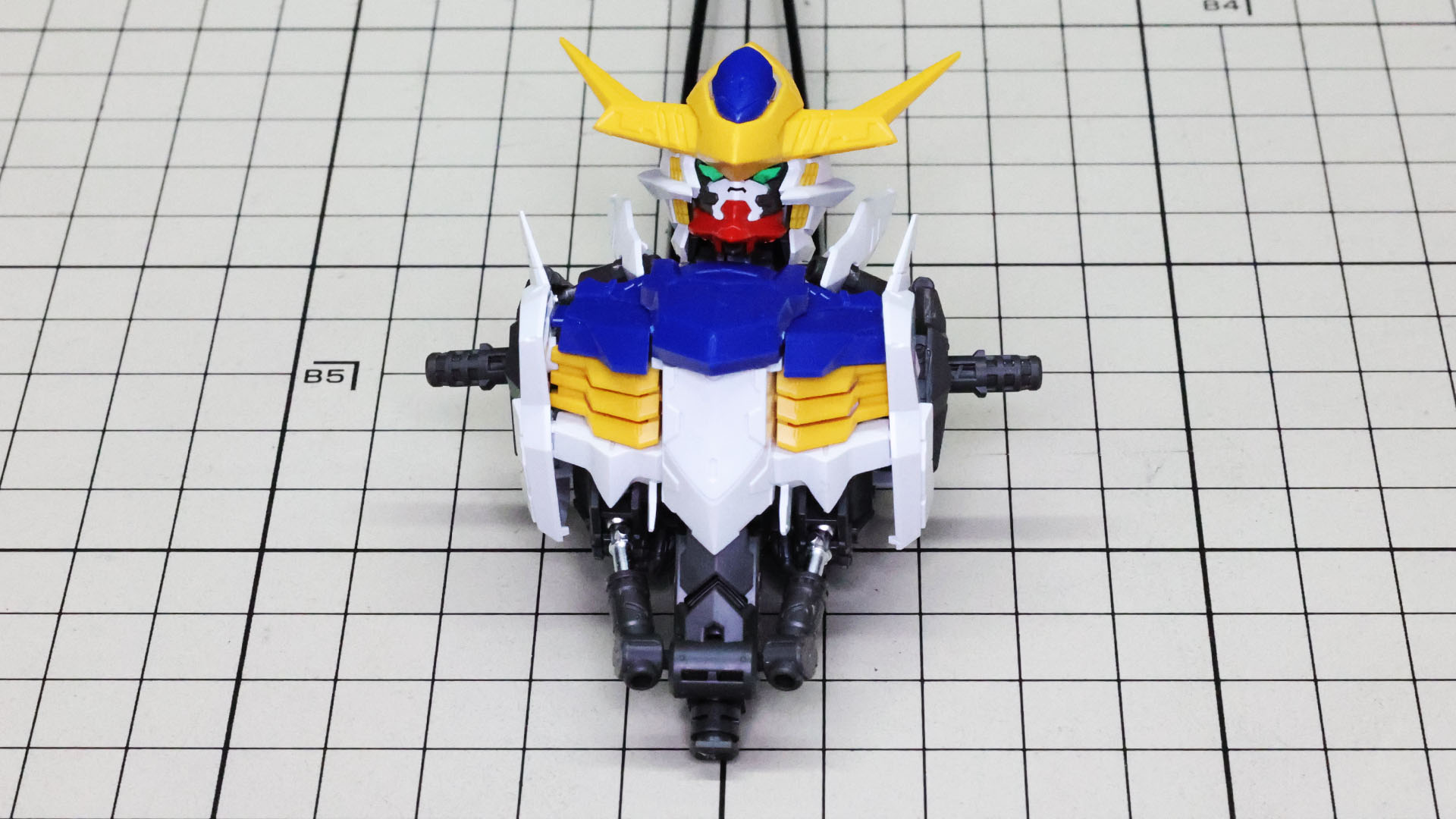 胴体部に乗せました