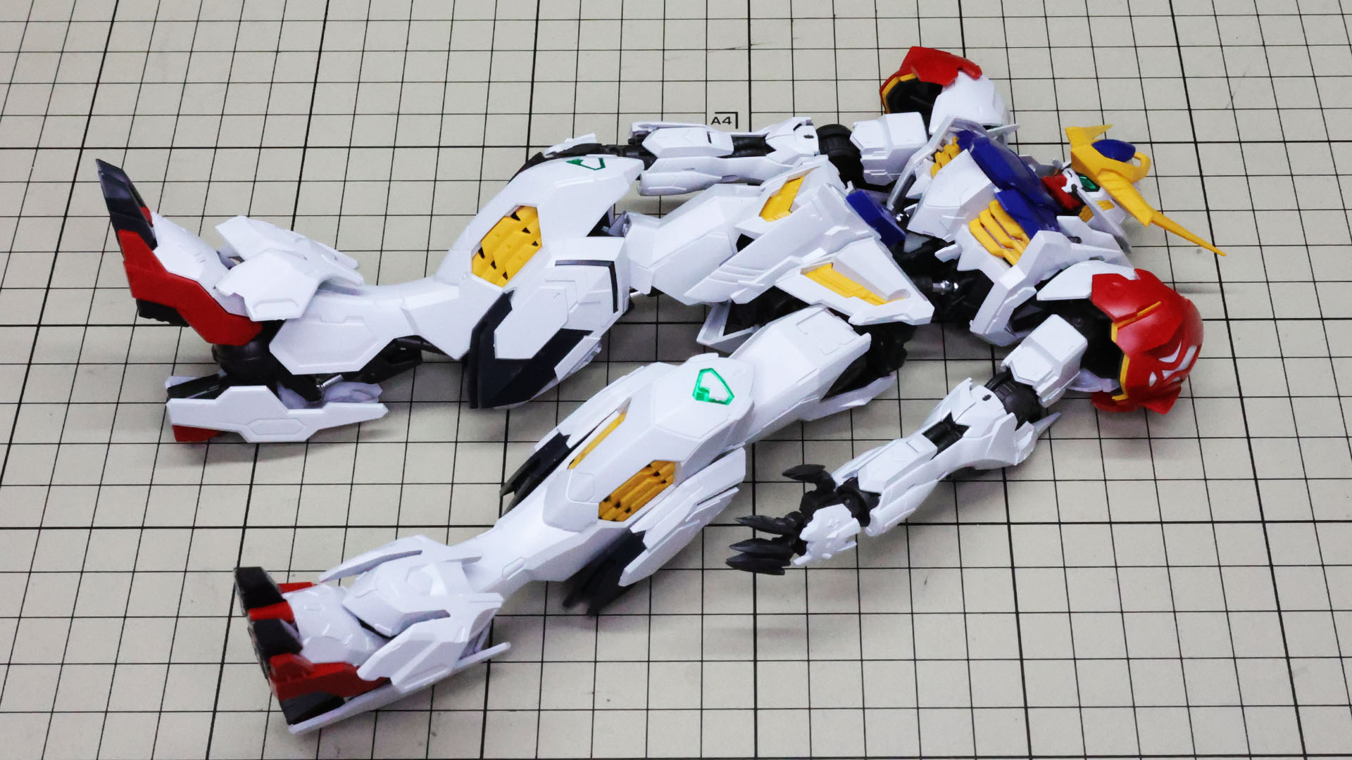 ガンダムバルバトスルプス、本体完成！