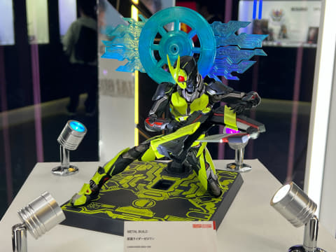 仮面の魂　ゼロワン　3枚 METAL BUILD 仮面ライダーゼロワン」が展示【#魂ネイション2025