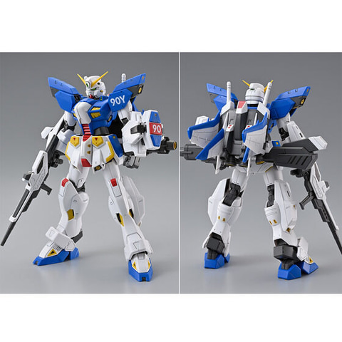 MG F90ⅢYクラスターガンダム　塗装済み完成品ガンプラ MG 1/100 F90IIIY クラスターガンダム」再販分の予約受付が本日11月13