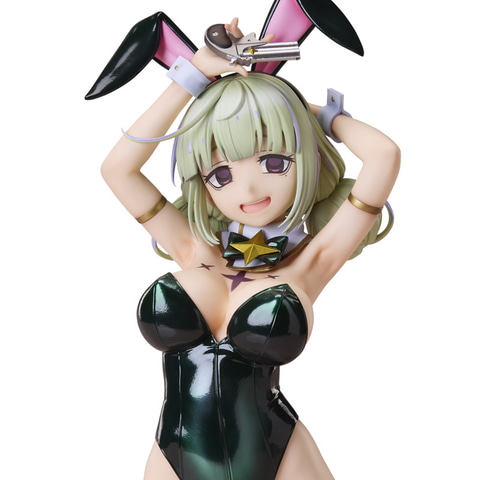 魔法少女にあこがれて」よりバニー衣装を着たレオパルトが1/4スケール