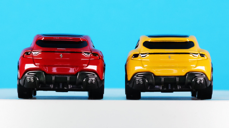 プロサングエのイメージをトミカで手の中に感じられます