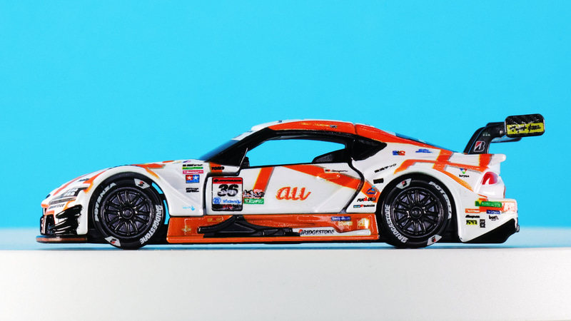 2023年チャンピオンマシン、au TOM'S GR Supraの雄姿！