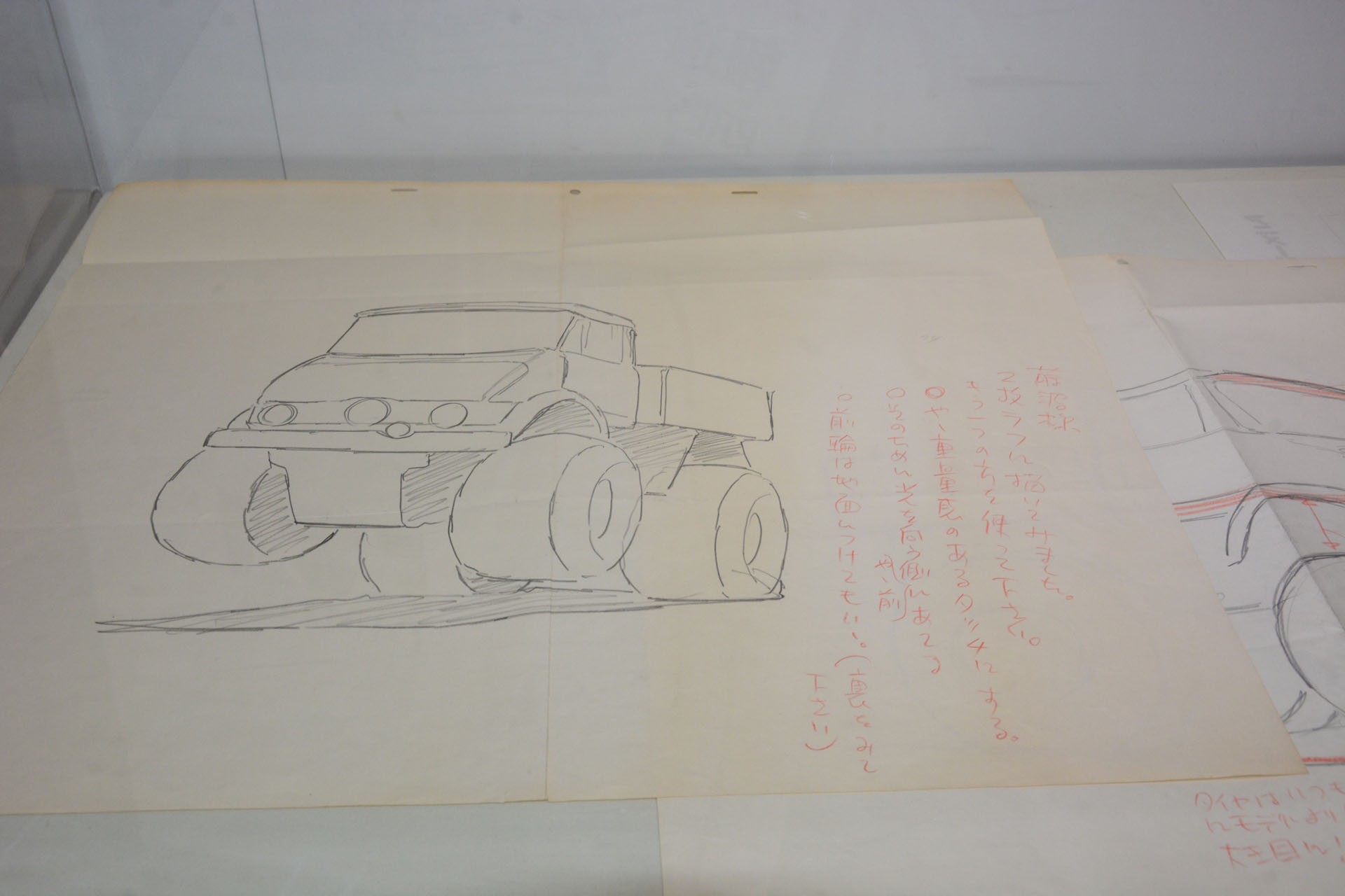 大きなタイヤは後のモンスタートラックに通じる。大塚氏の斬新なイメージがミニ四駆を世代を超えた人気を獲得するホビーへ変えたのだ