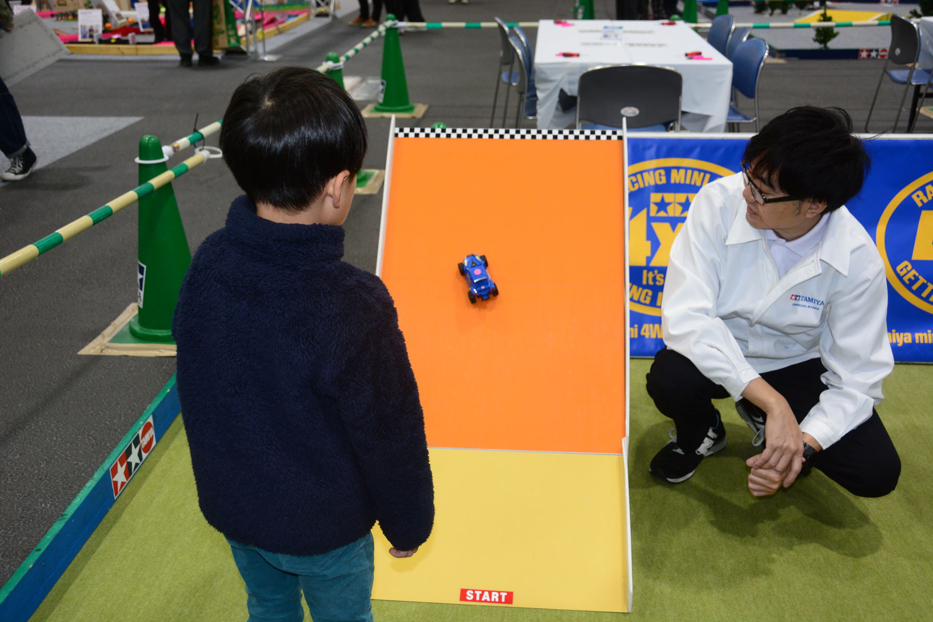 「トレイルミニ四駆 ファンブルン」の体験