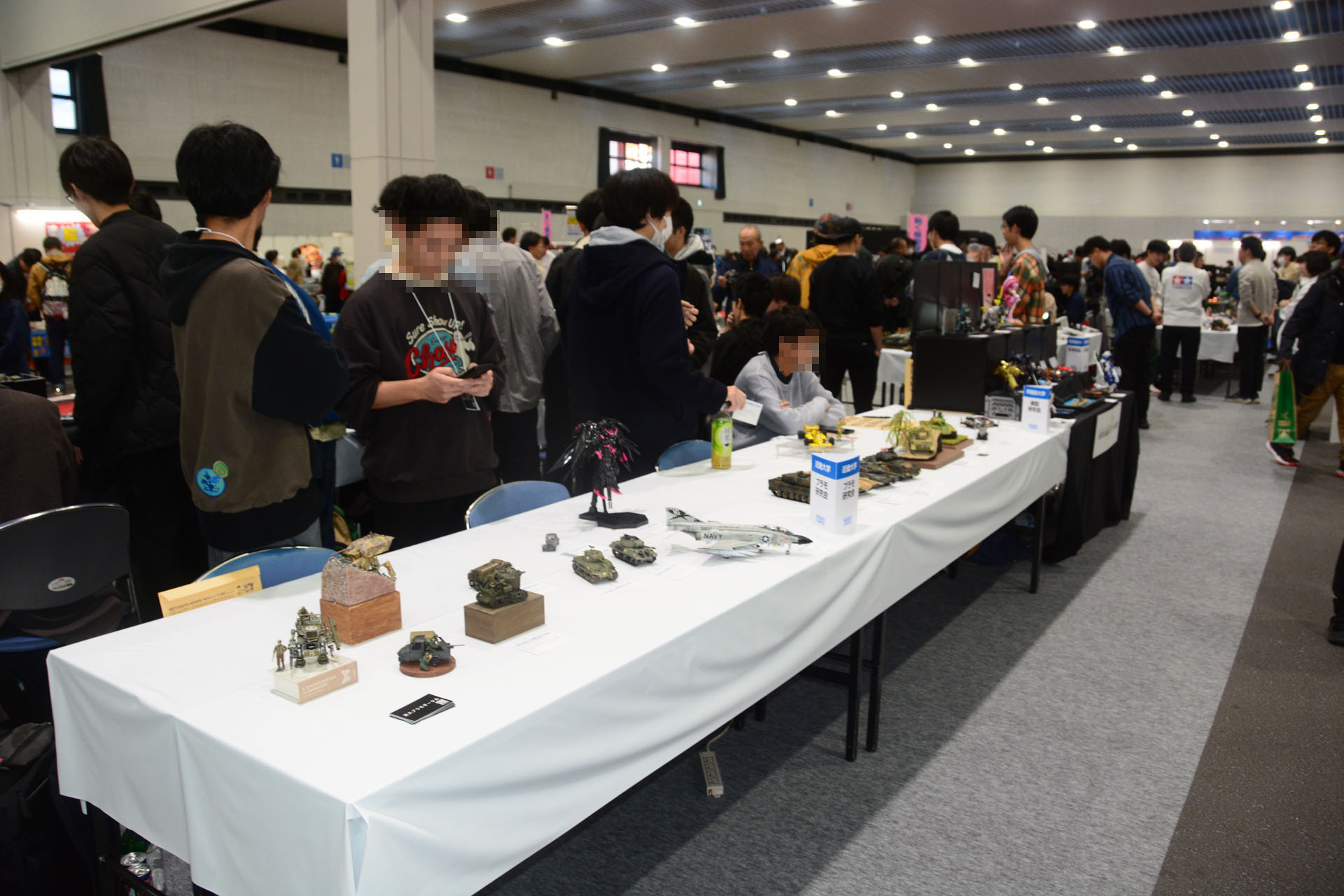 大学生による模型作品を展示する「MOKEI CAMPUS タミヤフェア学生模型祭」