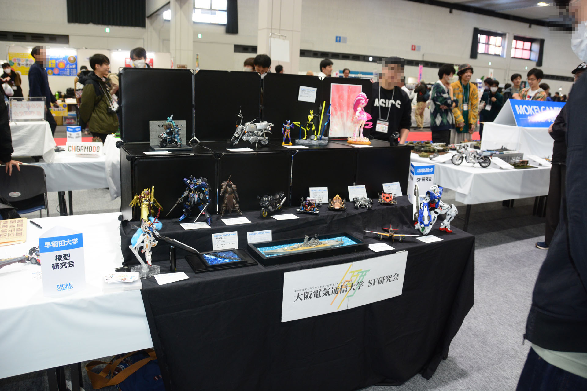 大学生による模型作品を展示する「MOKEI CAMPUS タミヤフェア学生模型祭」
