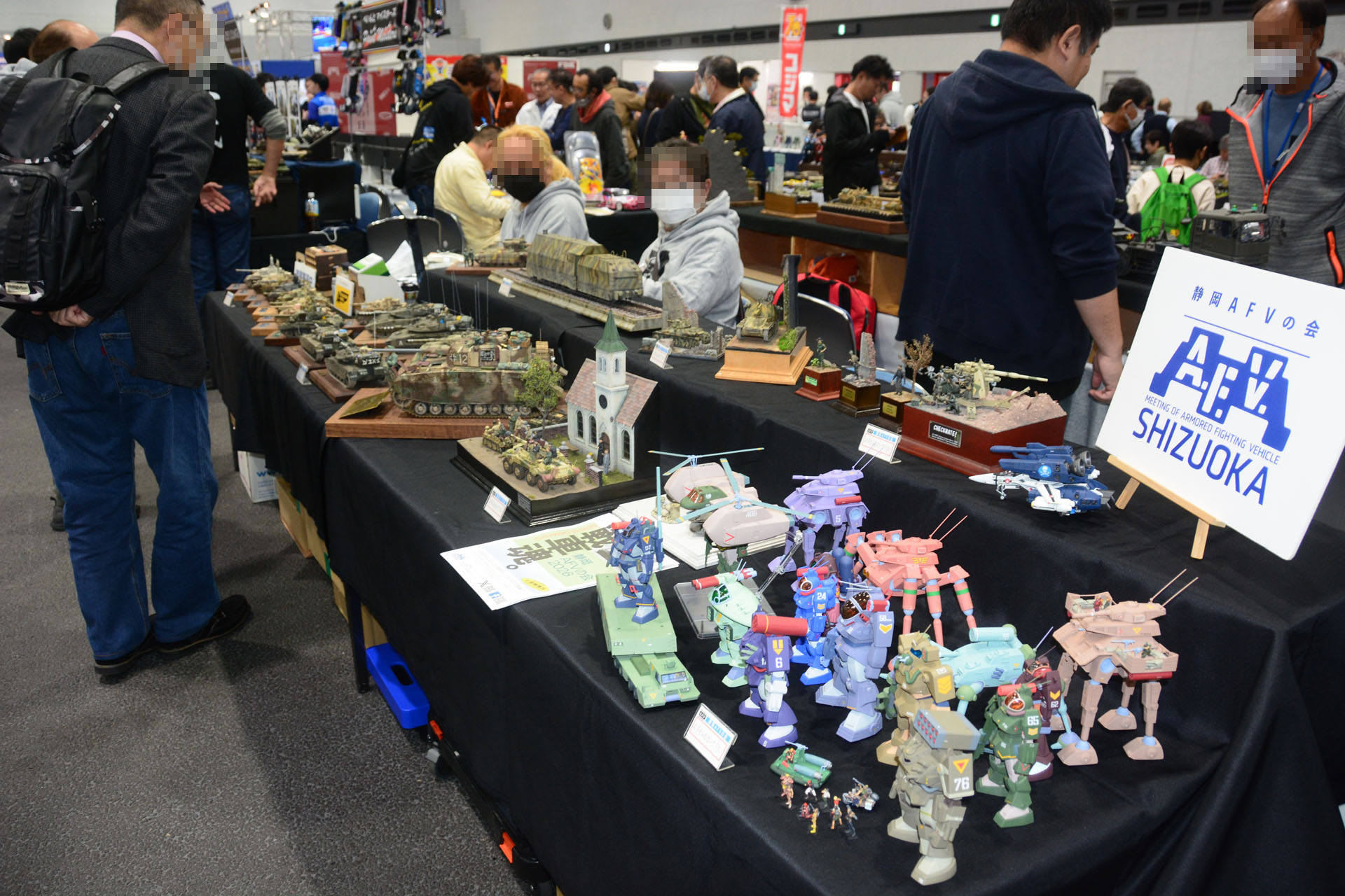 静岡県内で活躍しているクラブを中心とした合同作品展「Shizuokaプラモクラブ合同作品展」