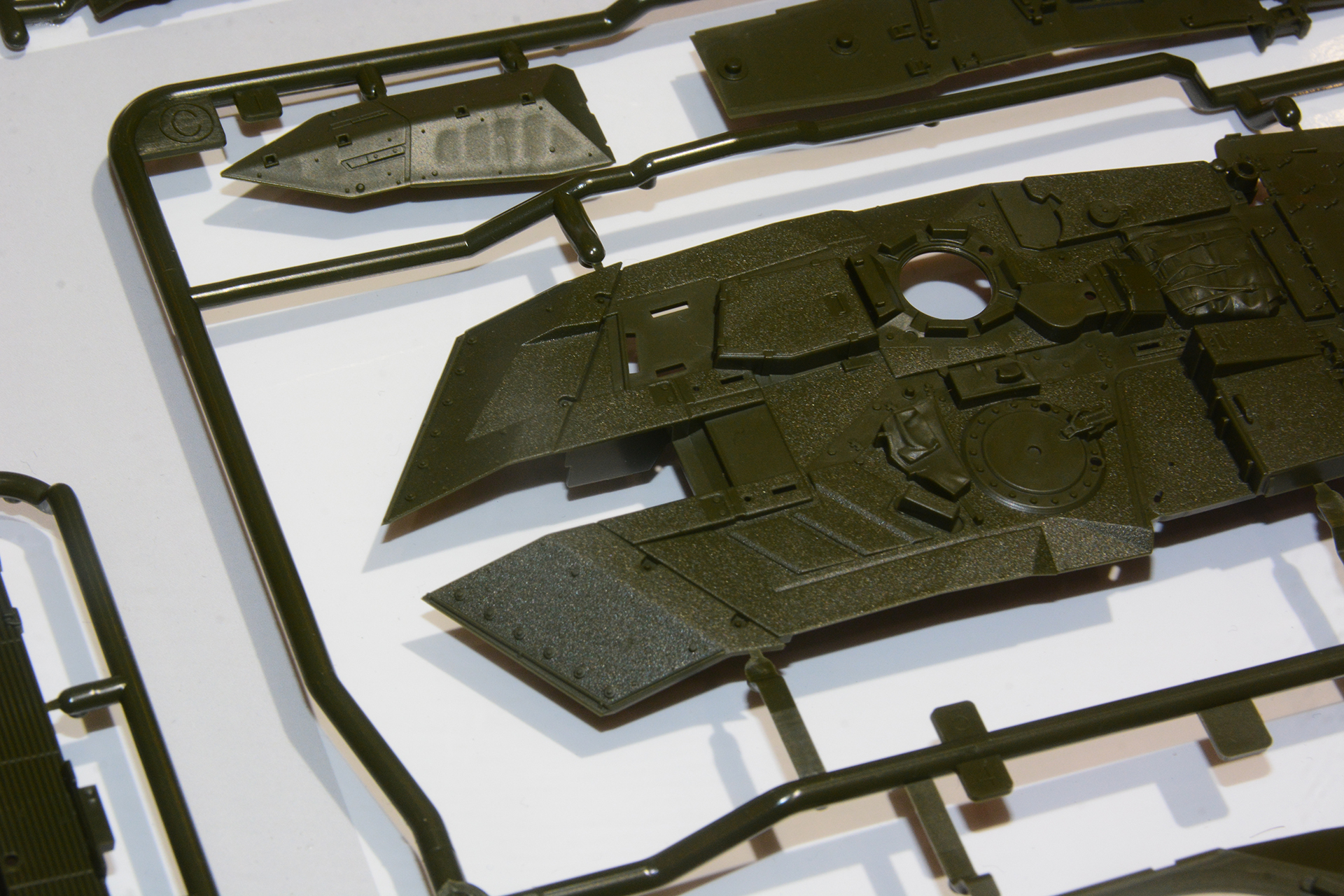 砲塔上部の質感など、こだわりが込められている