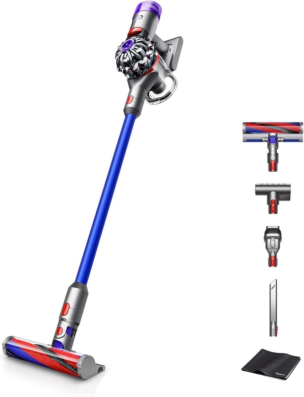 Dyson（ダイソン）コードレス掃除機「Dyson V8 Slim Fluffy Extra」（SV10K EXT BU AM）【Amazon.co.jp限定】