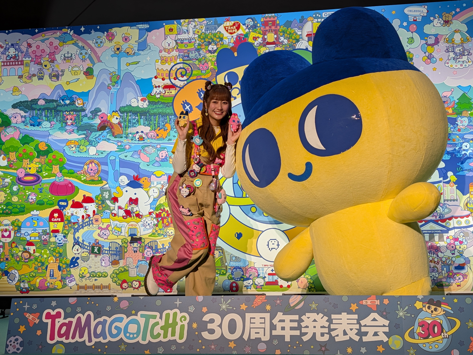 撮影中に「まめっち」に指示をしたり、足元の注意を促すなどあーりんのフォローがかなり的確