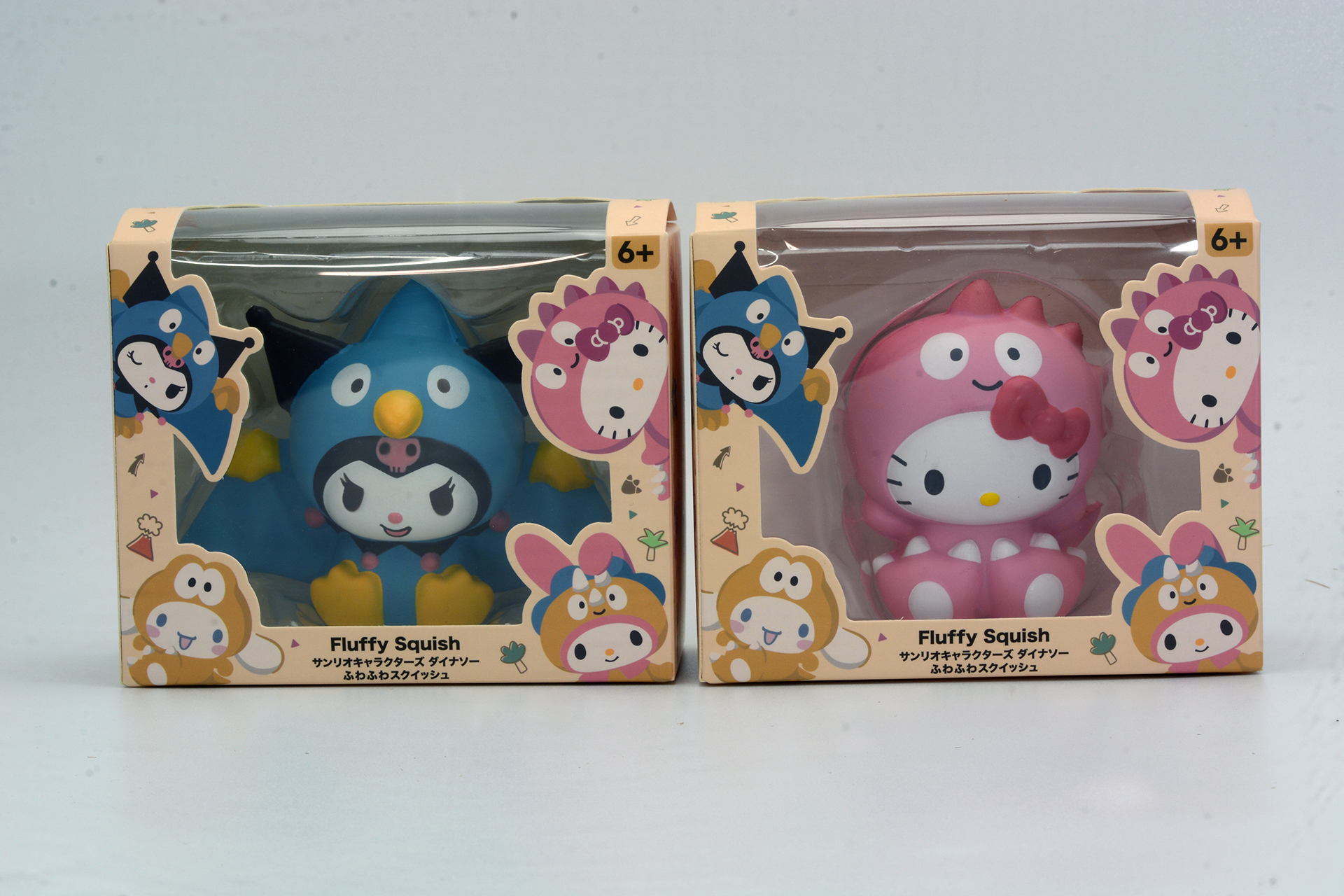 ふわふわスクイッシュはボックスに封入されての販売となる