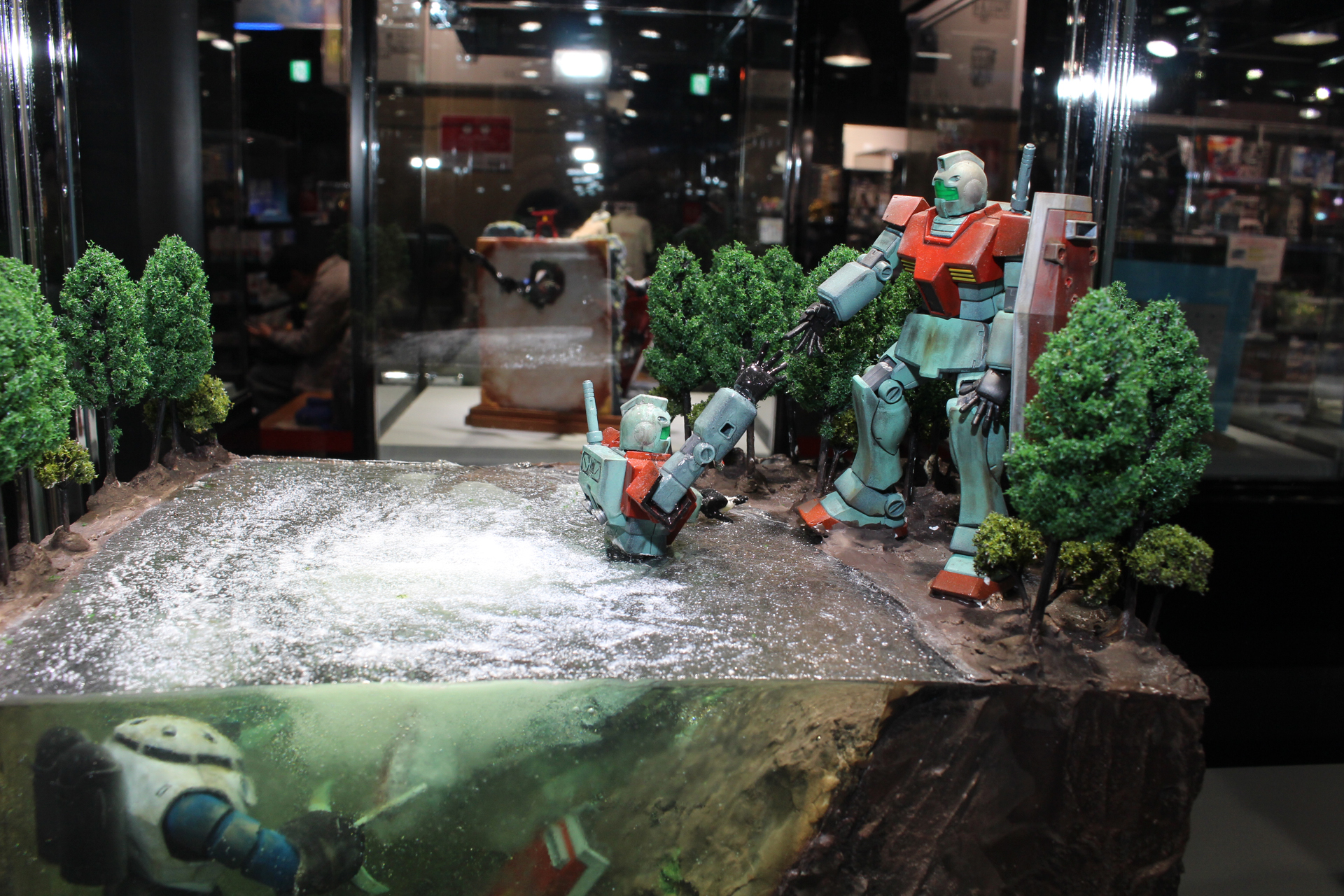 Crocodile hunting／ryu_10／HGUC 1/144 RGM-79 ジム他