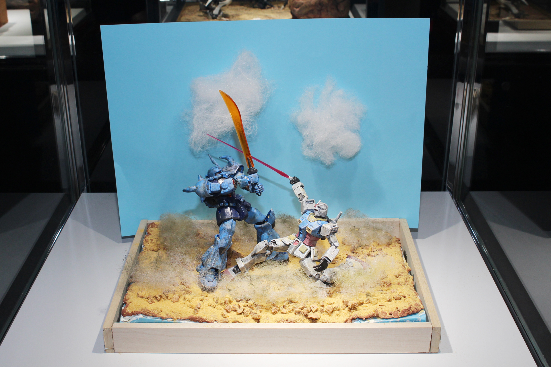 砂漠の死闘／イッキ／HGUC 1/144 RX-78-2 ガンダム（GUNDAM THE ORIGIN版）他
