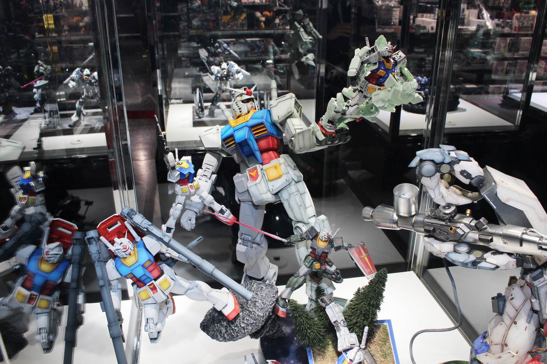 創造／ジン／1/48 メガサイズモデル ガンダム他