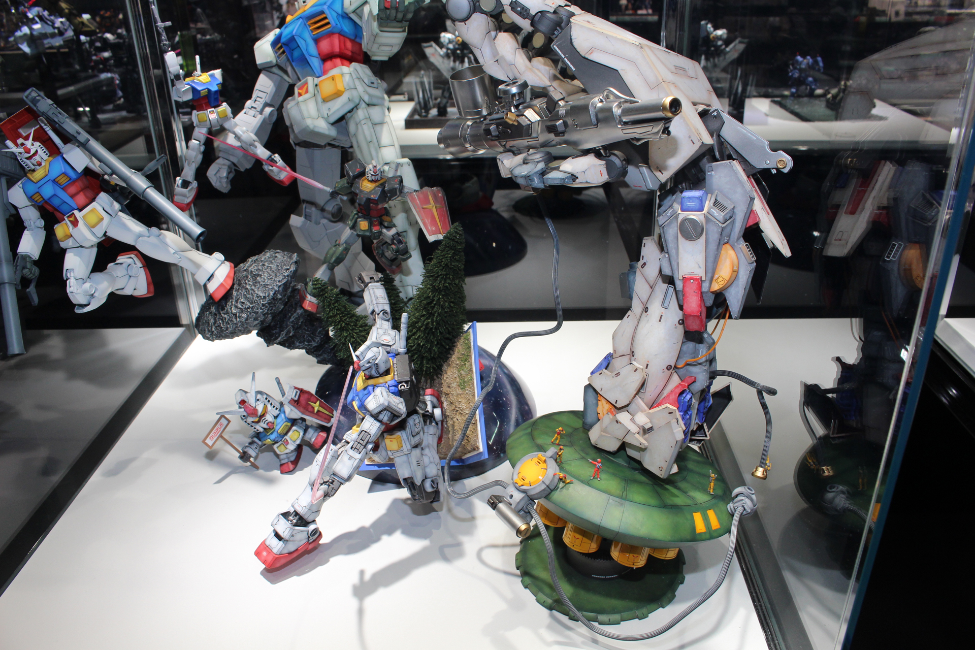 創造／ジン／1/48 メガサイズモデル ガンダム他