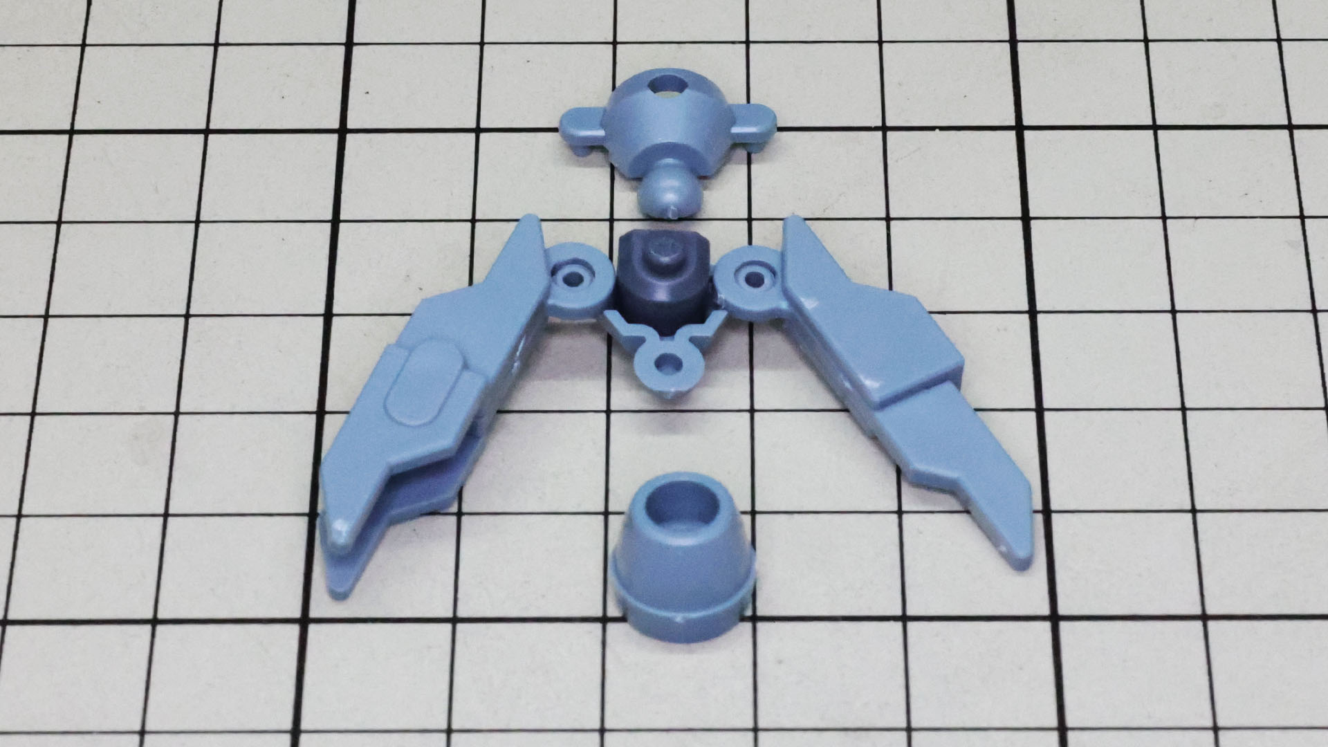 ツメの基部にはノズルも組まれます