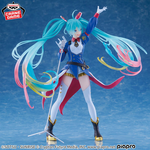 ガンダム45周年×初音ミク」コラボよりプライズ「BANPRESTO EVOLVE