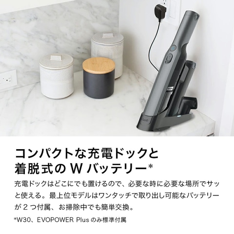 楽天SS】Sharkの「EVOPOWER Plus W30P」充電式ハンディクリーナー