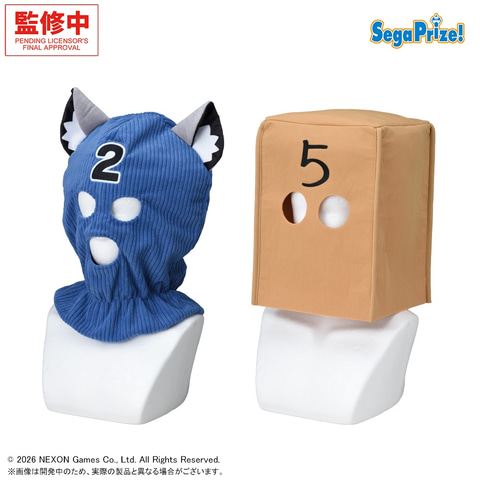 ブルーアーカイブ」よりシロコたちが覆面水着団に扮する際の