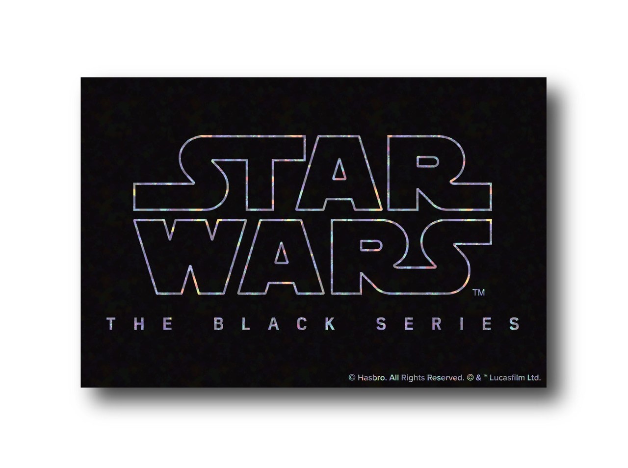 スター・ウォーズ ホログラムステッカー：スター・ウォーズ商品10,000円以上購入で進呈