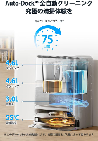 Amazonセール】EUREKAのロボット掃除機「J15 Max Ultra」と「J12 Ultra