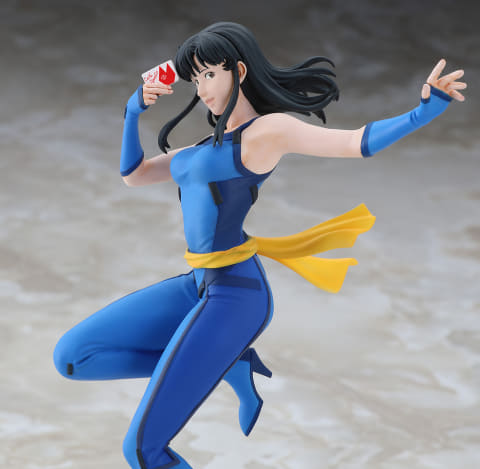 キャッツ・アイ　瞳　プラモデル　フィギュア ハセガワのレジンフィギュア「『キャッツ・アイ』来生 瞳」完成見本が