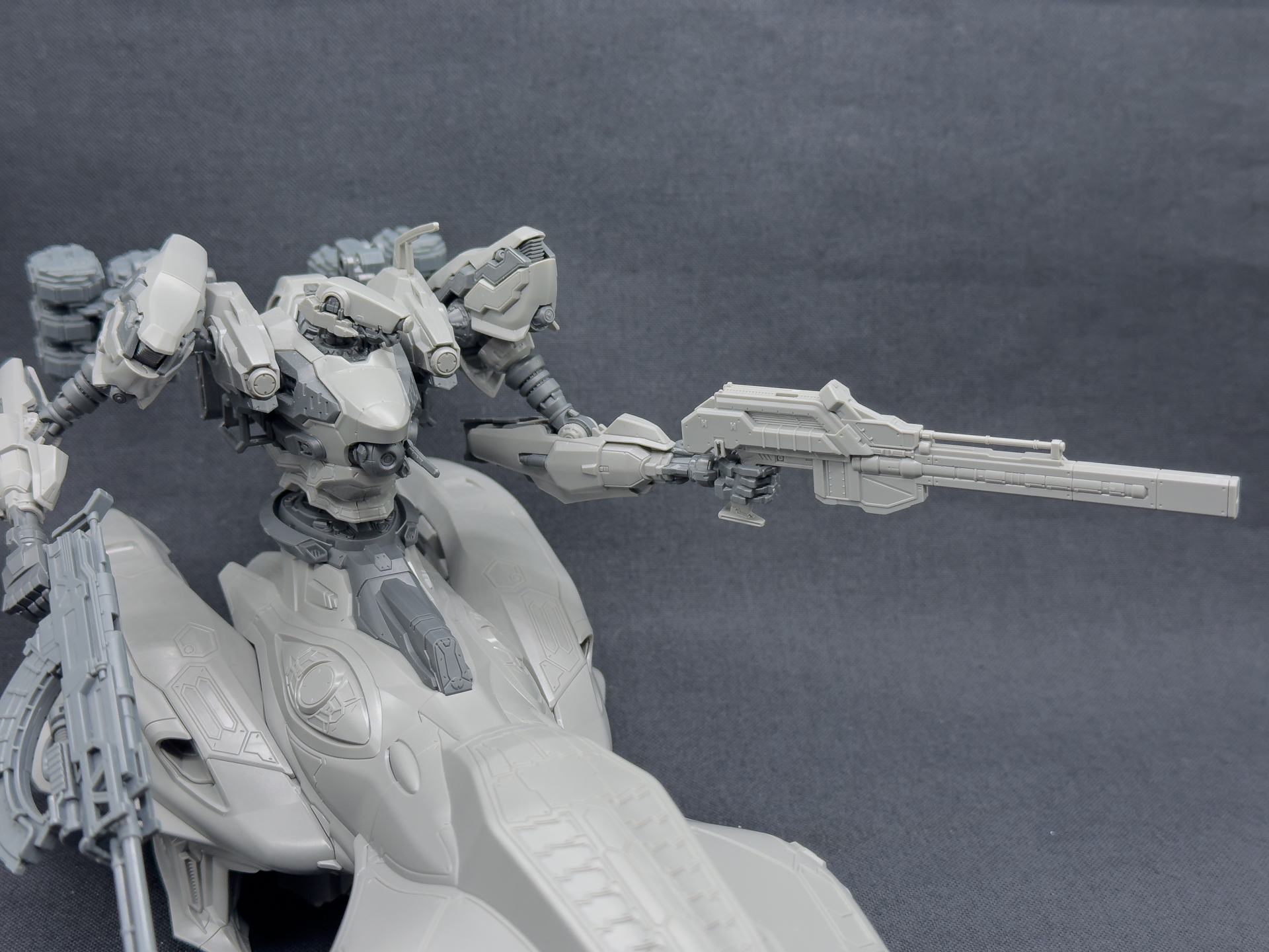 手持ち武器はスマートなライフル2丁を選びました。