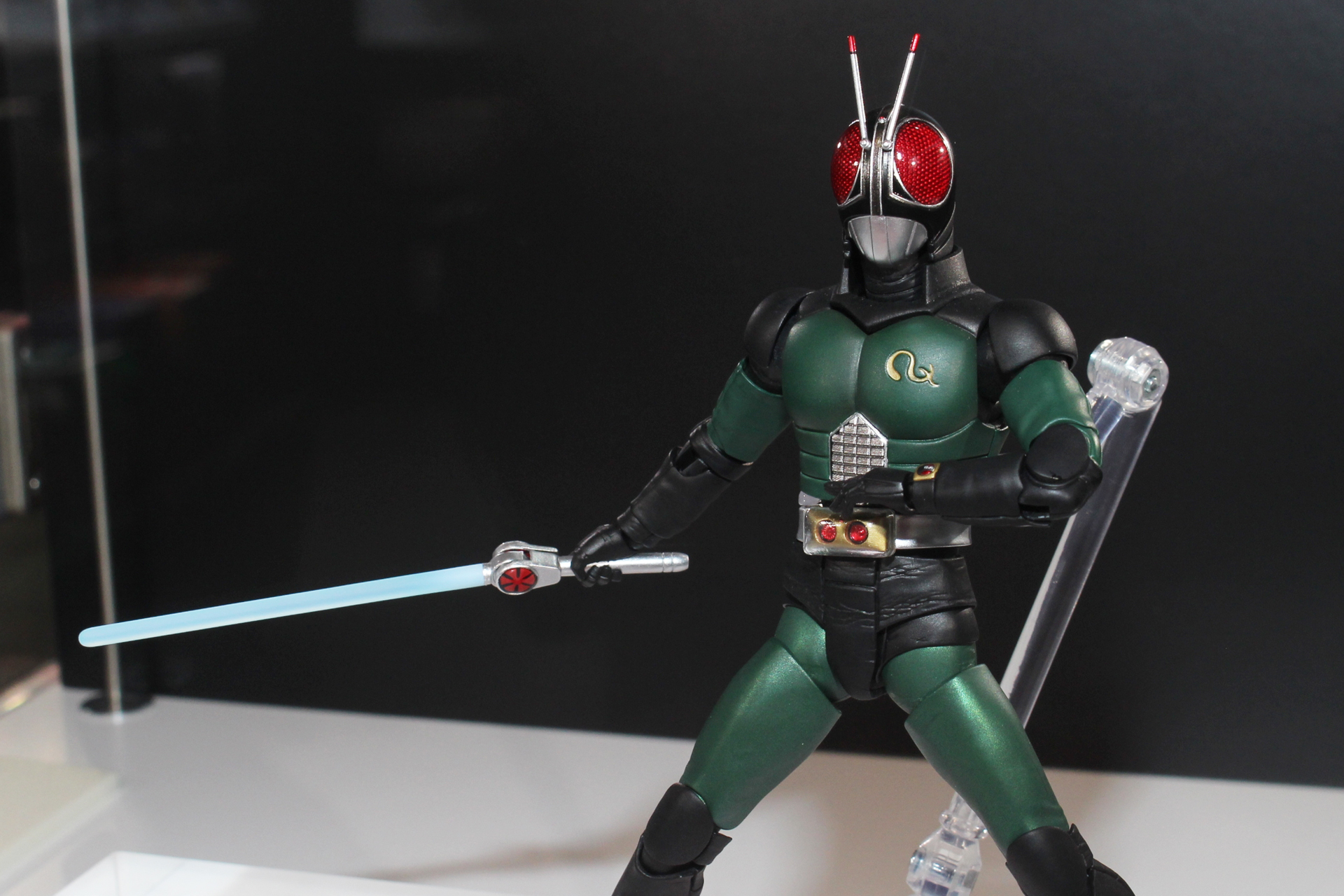 仮面ライダーBLACKに続く、真骨彫製法での立体化だ