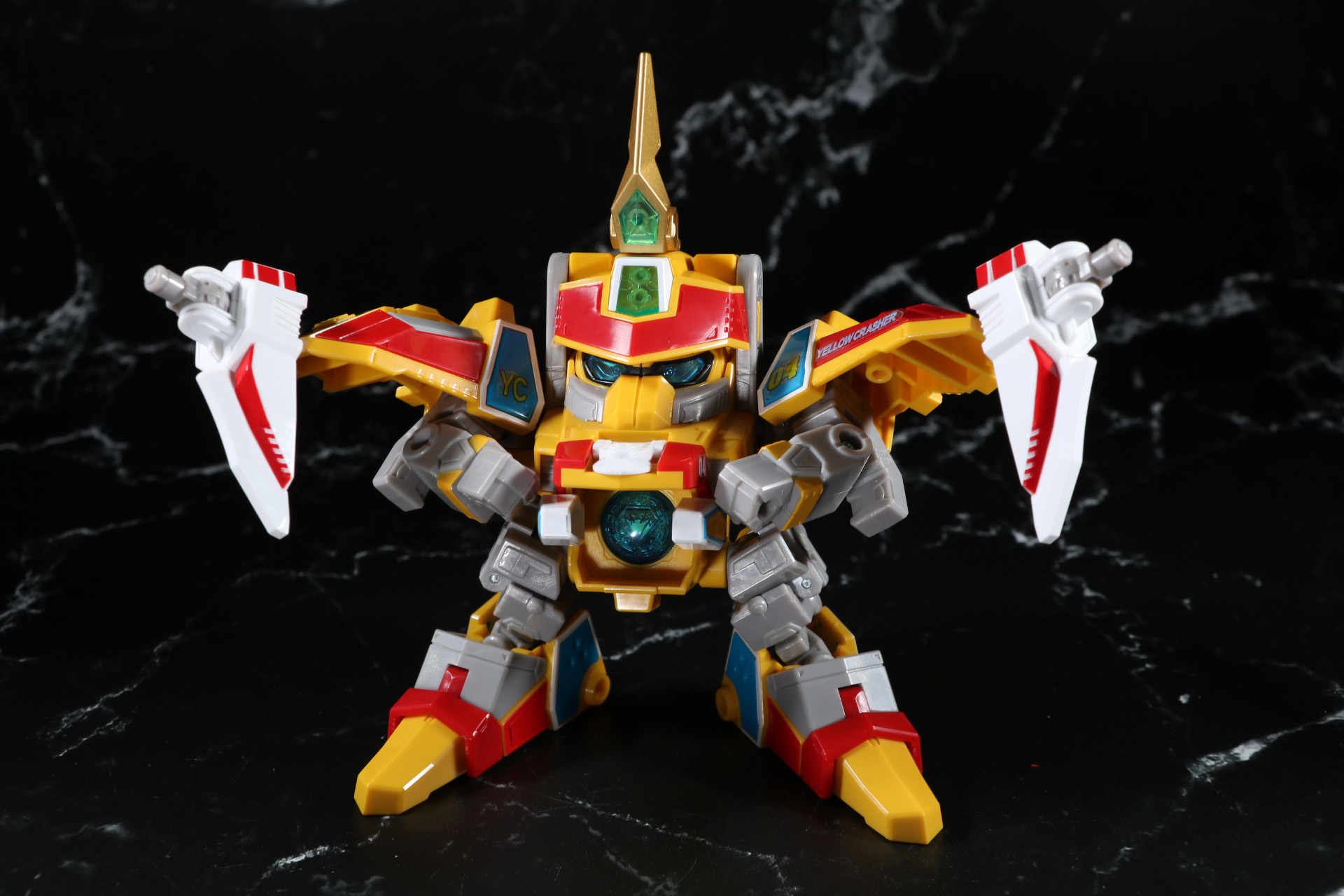 発光ギミック時の「クラッシャーカノン」発射再現